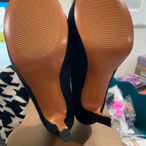 Beautiful peep toe heels size 10 - Picture 4 of 7